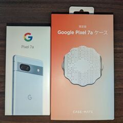 【未使用品】Google Pixel7a Sea ケース付き