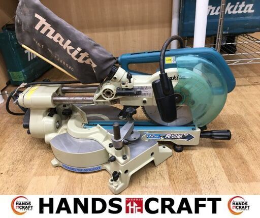 マキタ　LS0715F　スライドマルノコ　中古品　180～190ｍｍ　ライト付き　【ハンズクラフト宜野湾店】
