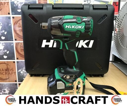 ✨HIKOKI　未使用　WR36DC2XP　インパクトレンチ　フルセット✨うるま市田場✨