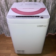 SHARP ES-GE60P-P　縦型洗濯機
