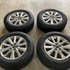 cx-5純正アルミホイール、スタッドレスタイヤ