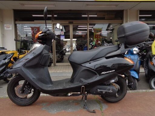 NO.4696 スペイシー100 4サイクルエンジン モリワキマフラー付き