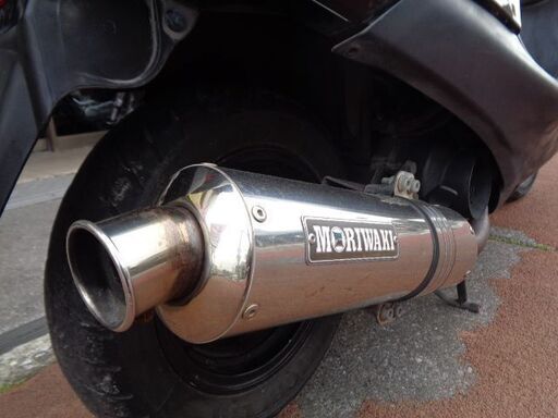 NO.4696 スペイシー100 4サイクルエンジン モリワキマフラー付き