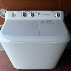 Haier 二槽式洗濯機5.5kg