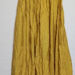 【値下げ】スカート/LLサイズ/黄色