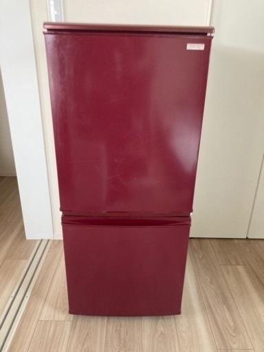 シャープ SHARP 137L 2ドア冷蔵庫 SJ-C14W-R www.inversionesczhn.com