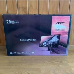 Acerゲーミングモニター　28インチ　4K　KG281KAbm...