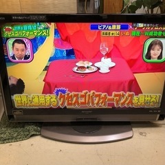 ◇ シャープ　アクオス　32型テレビ　リモコン付き