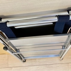 【美品】ユニフレーム　キッチンスタンドⅡ　センターラック　木製天板　収納袋　UNIFLAME