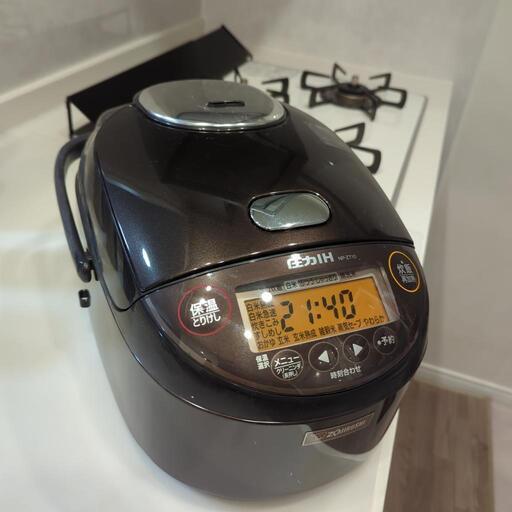 取引終了】象印 極め炊き NP-ZT10 極め炊き® 圧力IH炊飯ジャー NP-ZW10・