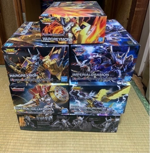 デジモン　プラモデル　新品セット