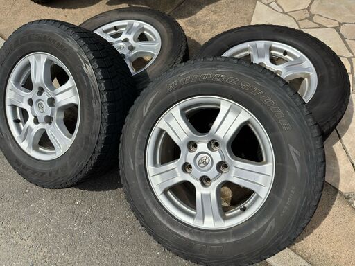 タンドラ 純正ホイール＋スタッドレス 18インチ ランクルなどにも