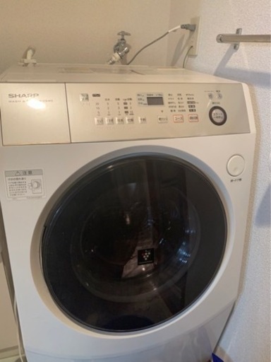 「決まりました」SHARP ドラム式電気洗濯乾燥機