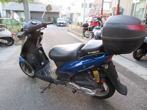 アジリティ125 　4サイクル　社外マフラー　絶好調☆【現状渡し】KYMCO　AGILITY 125 アジリティ125 4サイクル 社外マフラー 絶好調☆【現状渡し】KYMCO