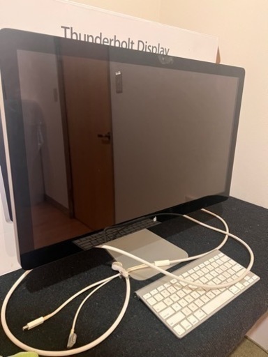 美品】Apple Thunderbolt Display MC914J/B A1314 純正キーボードset