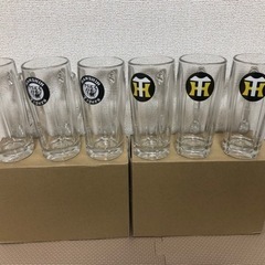 【ネット決済・配送可】阪神タイガースジョッキグラス