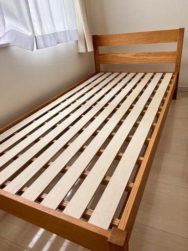 無印良品　木製ベッド　シングル