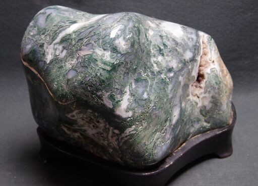 鑑賞石 7.3㎏　ジャスパー　原石磨き　水石 自然石 置物　盆石　飾り石