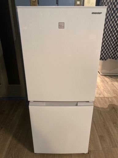 【2021年製】SHARP 冷凍冷蔵庫　SJ-15E8-KW