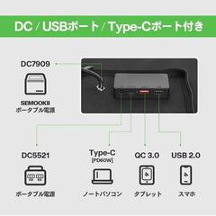 Semookii ソーラーパネル 100w 折り畳み ソーラーチャージャー