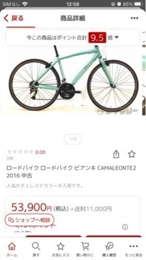 ビアンキ　カメレオンテ　多分24インチ