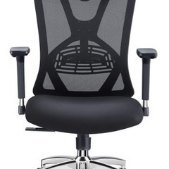 Ticova オフィスチェア 人間工学椅子 調節可能 な腰サポー...