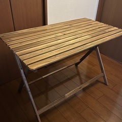 【屋内のみ使用】IKEA折りたたみガーデンテーブル