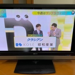 HITACHI HDD内蔵　プラズマテレビ　37型