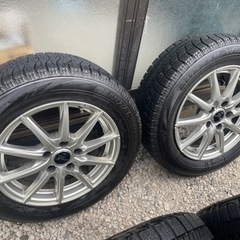 最終価格！社外アルミ&スタッドレスタイヤ4本セット付き