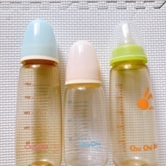 【格安】哺乳瓶３本セット【激安】ChuChuビンプラスチックベビ...