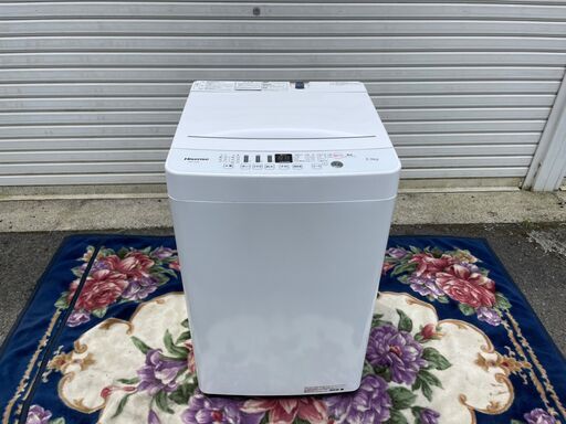 Hisense ハイセンス 全自動電気洗濯機 5.5kg 引き取り限定