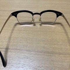 〆切！白山眼鏡LINDY-ARM BK×GD