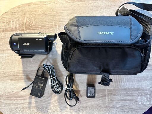 【美品】SONY FDR-AX60 - ソニー　デジタル4Kビデオカメラレコーダー