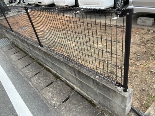 メッシュフェンス 3万円 現状引渡し クリアランス 