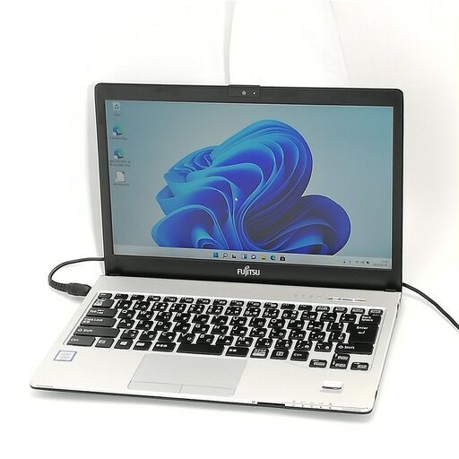 送料無料 日本製 高速SSD 13.3型 ノートパソコン 富士通 S937/S 中古美品 第7世代 Core i5 8GB 無線 Bluetooth Webカメラ Windows11 Office