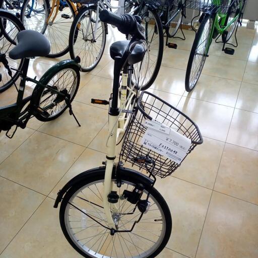 ★ジモティ割あり★  自転車 20インチ アイボリー クリーニング済み OJ998