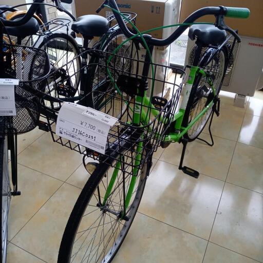★ジモティ割あり★  自転車 26インチ 緑色 クリーニング済み OJ999