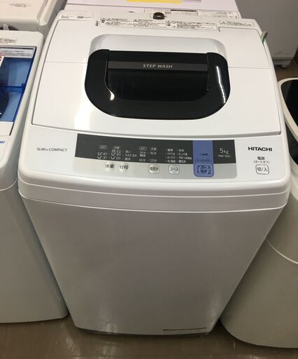 日立 洗濯機 NW-500　中古品 5.0kg　2018年