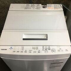 東芝 洗濯機 AW-808 中古品 8.0kg 2019年