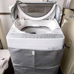 TOSHIBA 　全自動洗濯機　AW-7G6(W)　2019年製...