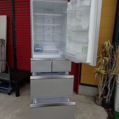 AQUA アクア　415L 5ドア冷凍冷蔵庫 　AQR-SD42F(S)　中古