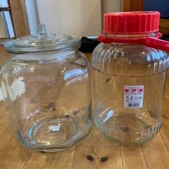 保存用ガラス瓶2種