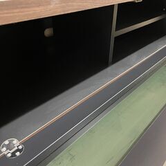 ジモティ来店特価!! TVローボード ブラウン J-0569