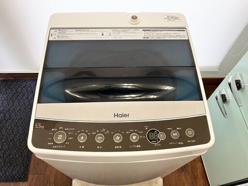 【ジモティー特価】ハイアール 5.5kg 縦型洗濯機 JW-C55A 2018年製