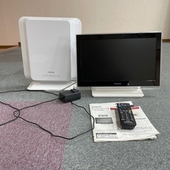 テレビとアンテナ