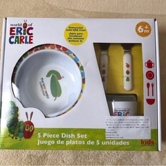 はらぺこあおむし　食器セット　新品　日本育児　ベビー食器 ERI...