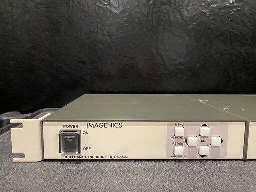 中古】イメージニクス RGBフレームシンクロナイザ RS-1500《2連結》