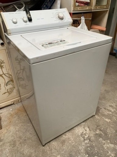 アメリカ製洗濯機