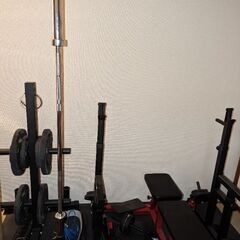 早いもの勝ち！総額30万円相当！ベンチプレス、スクワット、懸垂、ぶら下がり健康器具、ダンベル、引き取り限定