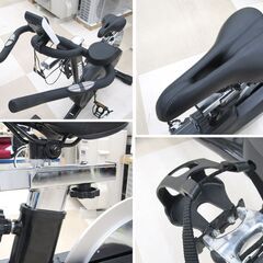 札幌市/清田区 HAIGE ハイガー スピンバイク HG-EX-5000 渦電流負荷式 耐荷重120㎏ 
